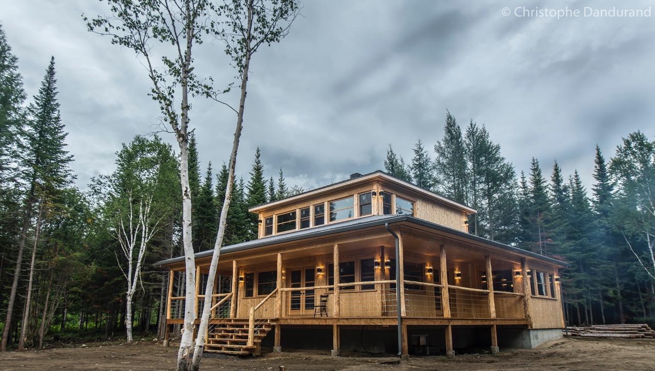 Chalet Tao Par Les Chalets Spa Canada La Malbaie Eksteriør billede